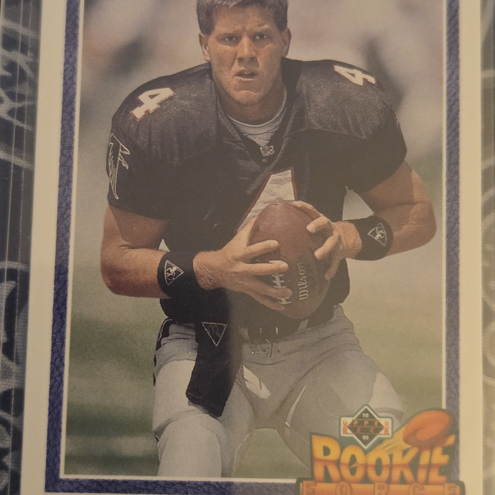 Rookie Force Football Card - Black and Gray